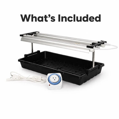 Seedling Grow Light - Adjustable LED Light Stand for Indoor Seed Starting Tray