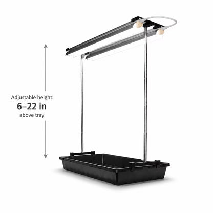 Seedling Grow Light - Adjustable LED Light Stand for Indoor Seed Starting Tray