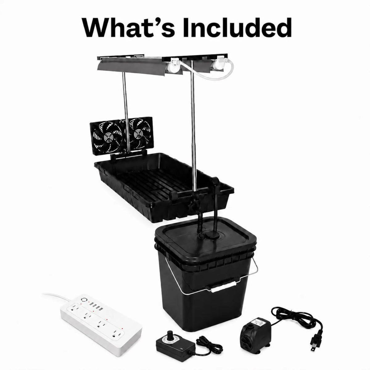 Indoor Bottom Watering System for 1020 Seed Trays - Automatic Seedling Watering Kit with Reservoir